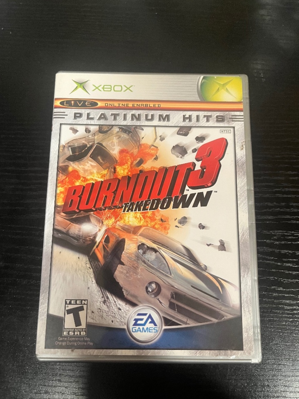 Burnout 3: Takedown (Microsoft Xbox, 2004) Platinum Hits